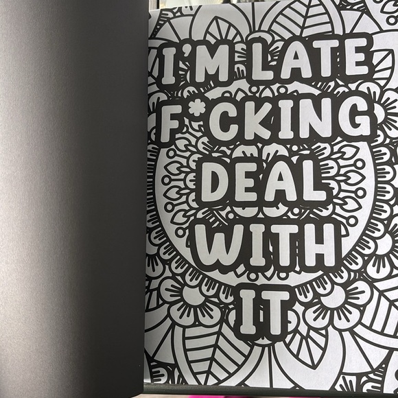 Adult coloring book - Picture 2 of 4